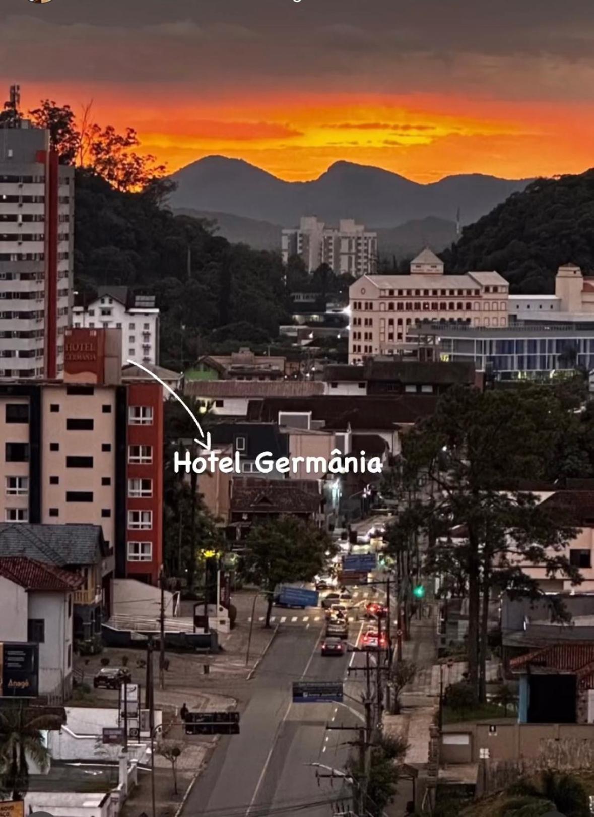 Hotel Germânia Joinville Exterior foto